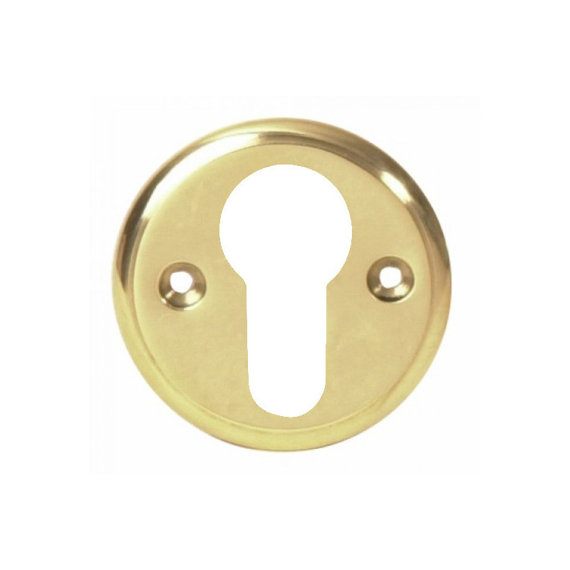 ENTRÉE DE CLÉ EN LAITON POLI DEVISMES