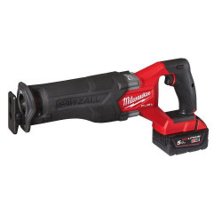 SCIE SABRE FUEL 18V HD BOX CHARGEUR + 2 BATTERIES 5AH M18 FSZ-502X