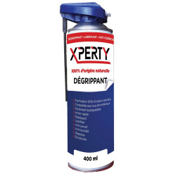 DEGRIPPANT LUBRIFIANT ANTI-CORROSIF 100% D'ORIGINE NATURELLE 400ML - XPERTY XPE0469926