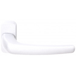 PAIRE DE BÉQUILLE À RESSORT CARRÉ DE 8 SUR ROSACE