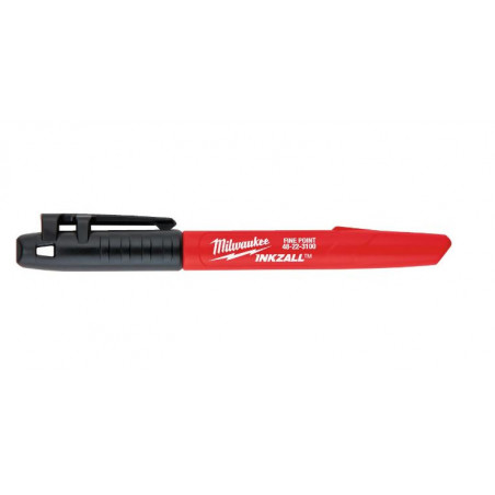 MARQUEUR NOIR POINTE FINE INKZALL