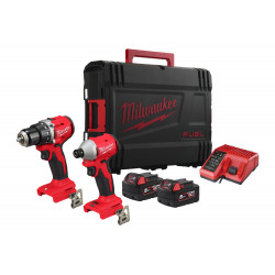 ENSEMBLE 2 OUTILS 18 V BLPCPP2B-502C - 2 BATTERIES 5 AH - COFFRET