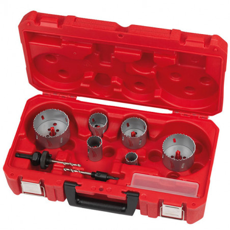 ENSEMBLE DE 10 SCIES-CLOCHES BIMÉTAL POUR ENTREPRENEUR