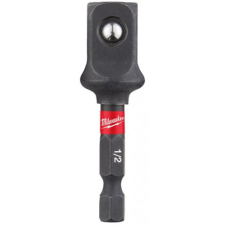 ADAPTATEUR SHOCKWAVE HEXAGONAL 1/4'' CARRÉ 1/2''