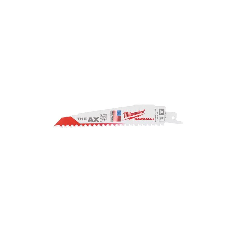 ENSEMBLE DE 5 LAMES DE SCIE SABRE POUR DÉMOLITION - LONGUEUR 150 MM