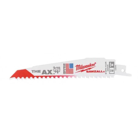 ENSEMBLE DE 5 LAMES DE SCIE SABRE POUR DÉMOLITION - LONGUEUR 150 MM