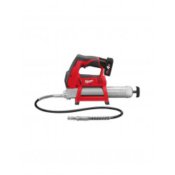 Pompe A graisse M12GG  12V, 4,0 Ah. Livré en Sac, 1 Batterie 12V 4,0Ah RedLithium, Chargeur C12C
