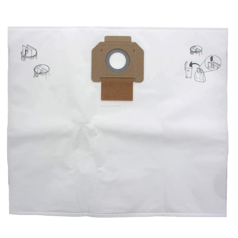 ENSEMBLE DE 5 SACS FILTRANTS NON TISSÉS POUR ASPIRATEUR