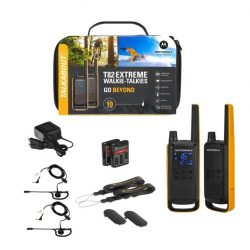 ENSEMBLE TALKIE WALKIE MOTOROLA T80 EXTREME TWIN JAUNE