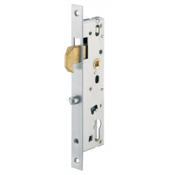 SERRURE À LARDER STREMLER 2565, PROFIL ÉTROIT, PÊNE MENTONNET, MONOPOINT