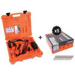 CLOUEUR AUTONOME À GAZ PASLODE PPN50XI AVEC PACK 4X35 HARD CTR GAL