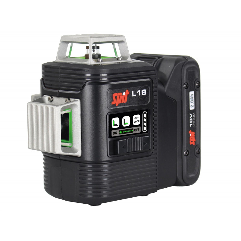 LASER 360° VERT 18V SPIT L18 AVEC TRÉPIED ET COFFRET KEYBOX (SANS BATTERIE/CHARGEUR)