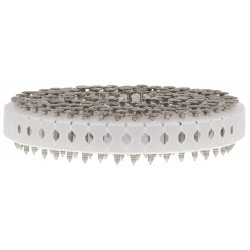 ENSEMBLE DE 1000 CLOUS CRANTÉS EN INOX A2 POUR CLOUEUR IM45GN ENSEMBLE DE 1000 CLOUS CRANTÉS EN INOX A2 POUR CLOUEUR IM45GN