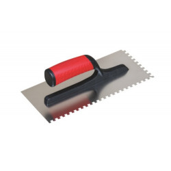 PLATOIR À COLLE INOX DENTS 6X6MM