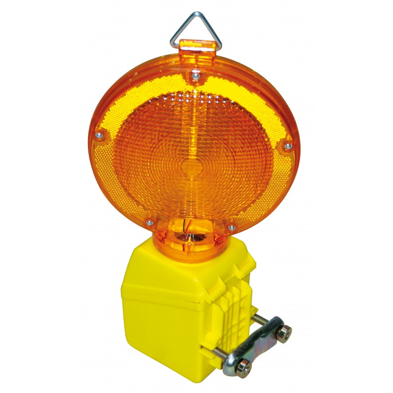 LAMPE DE CHANTIER CLIGNOTANTE AUTOMATIQUE