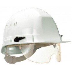 CASQUE DE CHANTIER - LUNETTE INTÉGRÉ VISIOCÉANIC®2 BLANC RB40