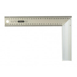 ÉQUERRE DE MENUISIER STANLEY EN ACIER INOXYDABLE ÉQUERRE DE MENUISIER STANLEY EN ACIER INOXYDABLE