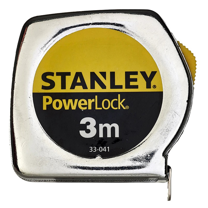 STANLEY POWERLOCK CLASSIC MÉTAL - RUBAN MESURE