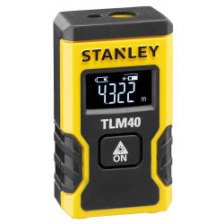 TÉLÉMÈTRE LASER STANLEY TLM40 POCKET 12M TÉLÉMÈTRE LASER STANLEY TLM40 POCKET 12M