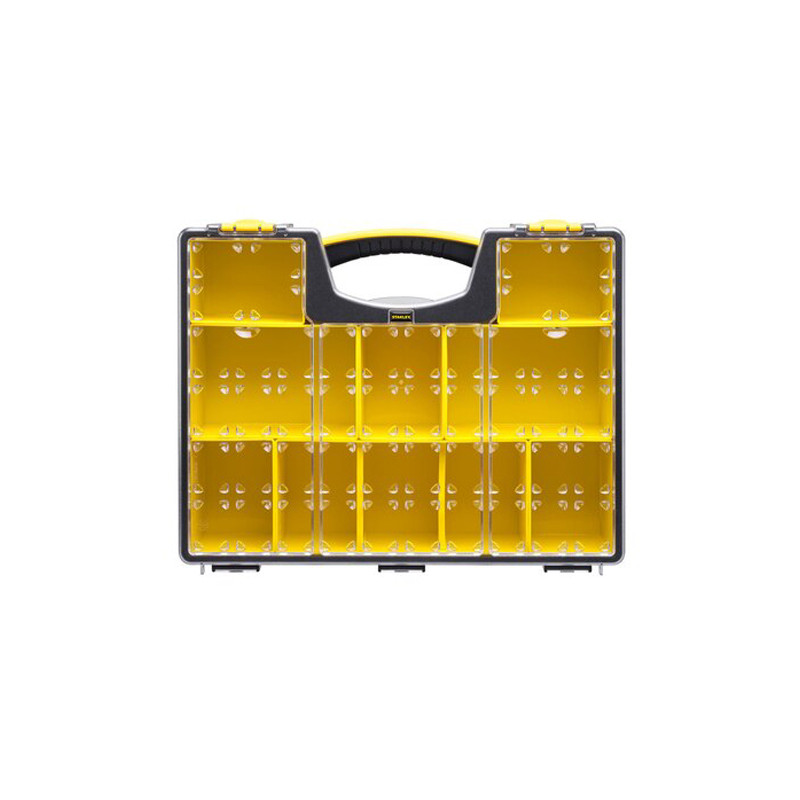 BOÎTE DE RANGEMENT ORGANISEUR PRO STANLEY AVEC 8 COMPARTIMENTS AMOVIBLES