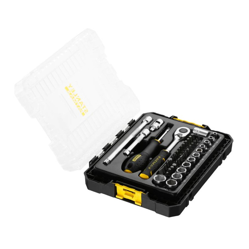 COFFRET 48 OUTILS 1/4'' STANLEY FATMAX STAKBOX M