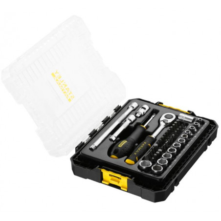 COFFRET 48 OUTILS 1/4'' STANLEY FATMAX STAKBOX M