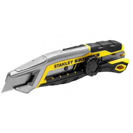 CUTTER STANLEY FATMAX QUICK SNAP 18 MM AVEC MOLETTE CRANTÉE - FMHT10592-0