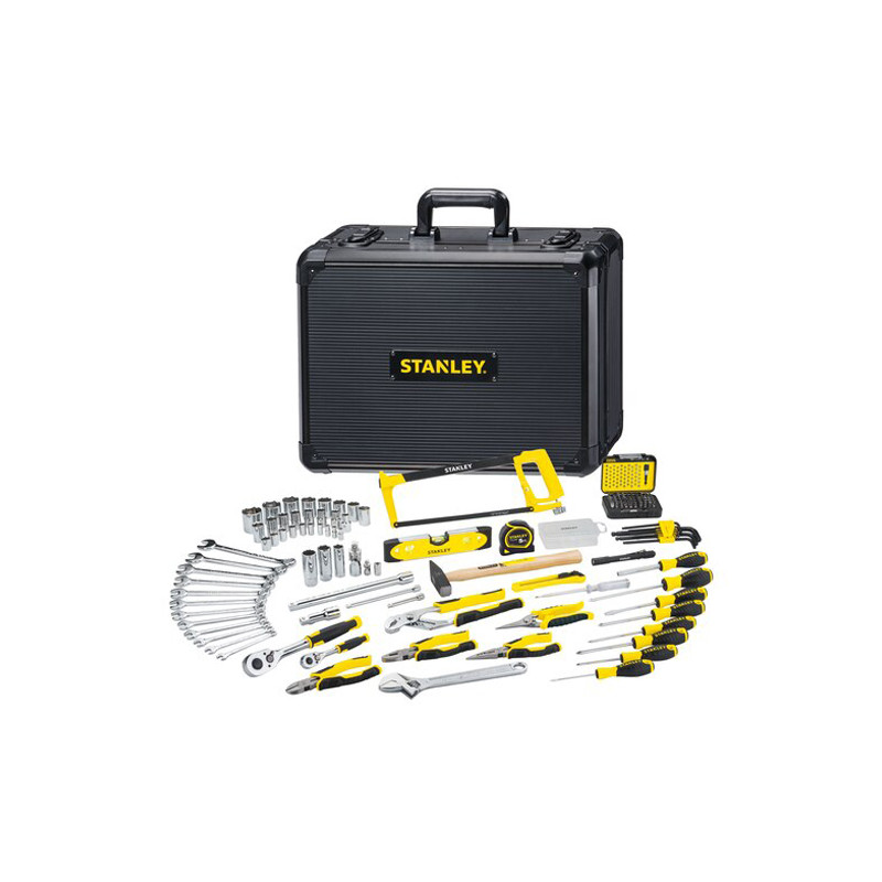 KIT DE MAINTENANCE STANLEY AVEC 142 OUTILS - MODÈLE STMT98109-1