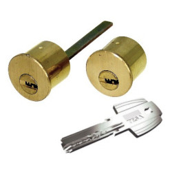JEU DE CYLINDRES T60 POUR SERRURES TS3 ET TS5