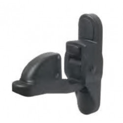 ARRÊT DE VOLET COMPOSITE NOIR 6 À 145 MM