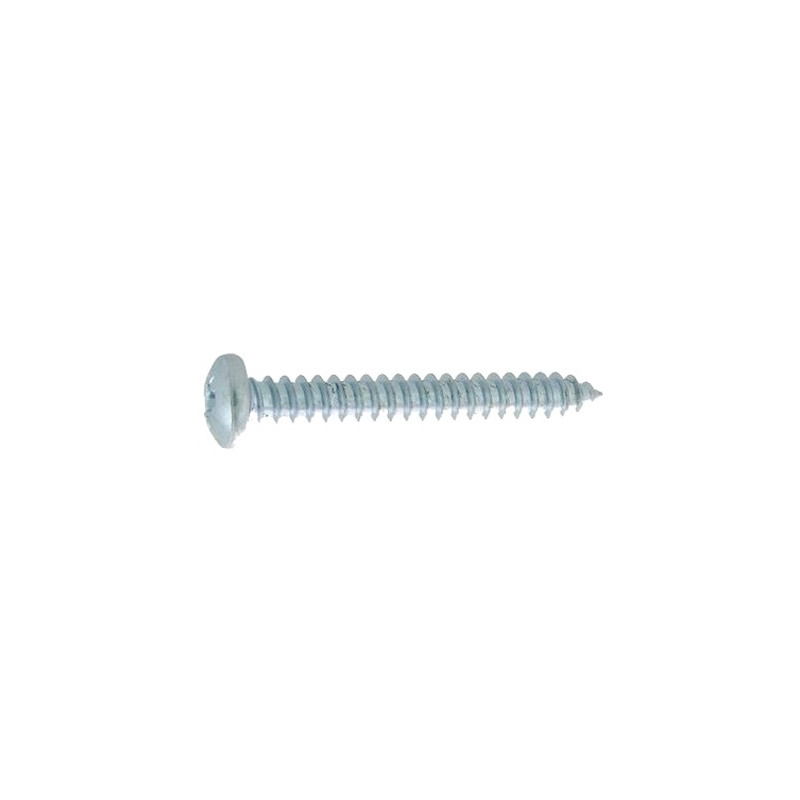 VIS À TÔLE À TÊTE CYLINDRIQUE LARGE ULTIMA ACIER ZINGUÉ BLANC DIN 981