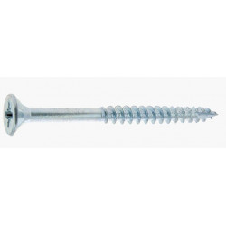 VIS À BOIS TÊTE FRAISÉE PZ POINTE CUTTING ACIER ZINGUÉ BLANC 121 ULTIMA VIS À BOIS TÊTE FRAISÉE PZ POINTE CUTTING ACIER ZINGUÉ BLANC 121 ULTIMA