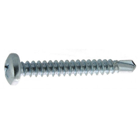 VIS AUTOPERCEUSE ULTIMA TÊTE CYLINDRIQUE CRANTÉE PH ZINGUÉE DIN 7504-N