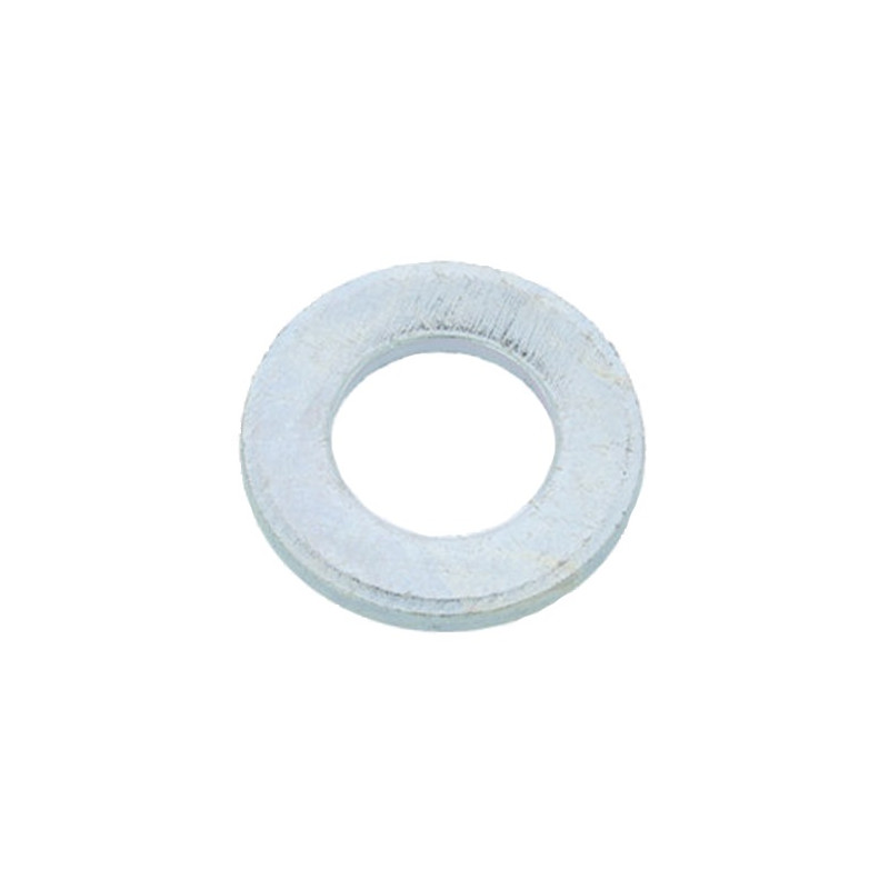 RONDELLE LARGE ACIER ZINGUÉ BLANC SÉRIE L NFE 25513