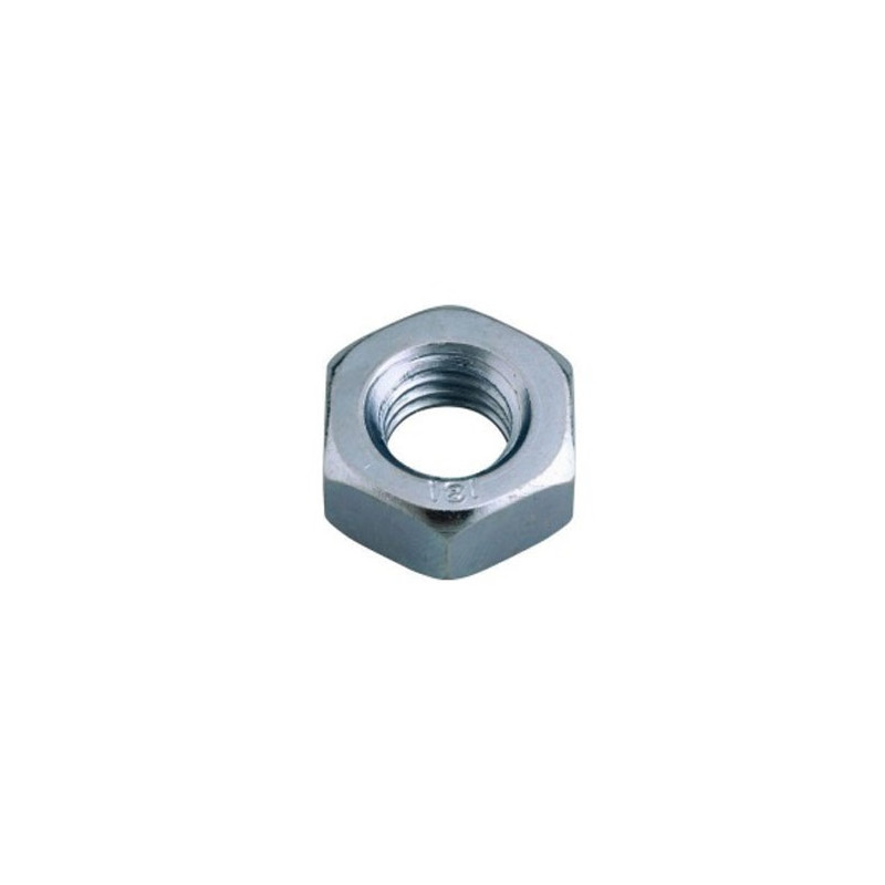 ECROU HEXAGONAL HU 6 PANS - ACIER ZINGUÉ BLANC CLASSE 8.8 DIN 934