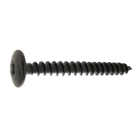 VIS DE PENTURE 133 TORX TÊTE RONDE LARGE ACIER ZINGUÉ NOIR