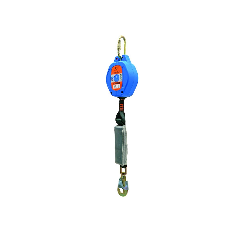 ENROULEUR ANTICHUTE A RAPPEL AUTOMATIQUE A SANGLE BLOCFOR B6 ESD - 6M