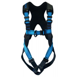 HARNAIS ANTICHUTE HT22 X-PAD BLEU/NOIR XL