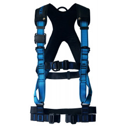 HARNAIS DE SÉCURITÉ ANTICHUTE HT55 BLEU/NOIR