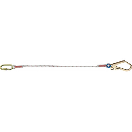 LONGE D’ASSUJETTISSEMENT LD 1,5M M10-M53 BLANC