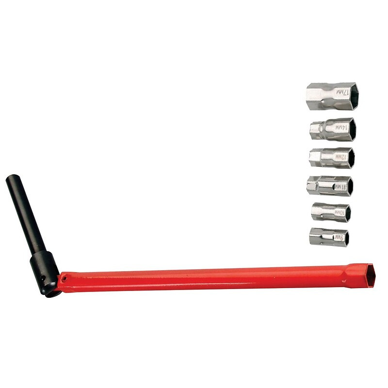 CLE ECROU ROBINET + MACHOIRE