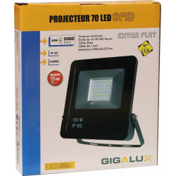 PROJECTEUR LED EXTRA PLAT 50W