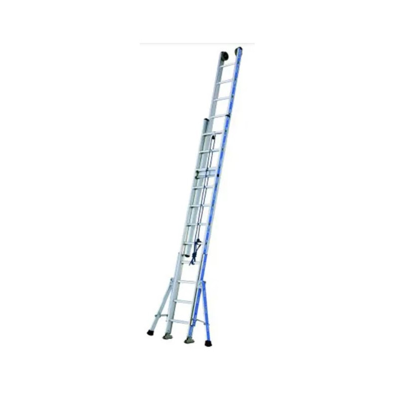 ECHELLE DOUBLE PLANS A CORDE HT TRAVAIL 6.88M 2X13