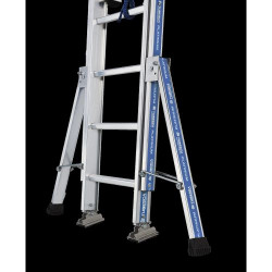 ECHELLE DOUBLE PLANS A CORDE HT TRAVAIL 6.88M 2X13