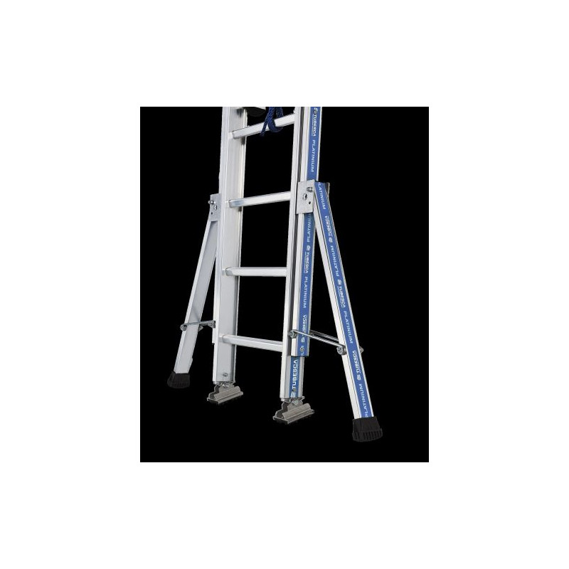 ECHELLE DOUBLE PLANS A CORDE HT TRAVAIL 6.88M 2X13