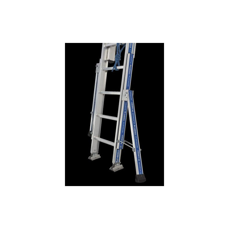 ECHELLE DOUBLE PLANS A CORDE HT TRAVAIL 6.88M 2X13