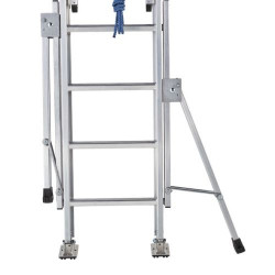 ECHELLE DOUBLE PLANS A CORDE HT TRAVAIL 6.88M 2X13