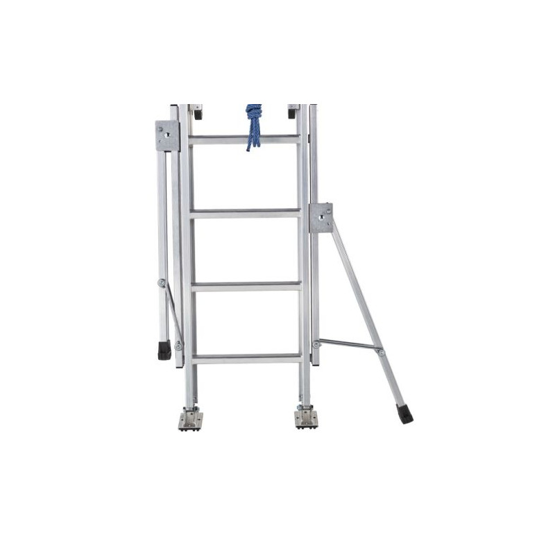 ECHELLE DOUBLE PLANS A CORDE HT TRAVAIL 6.88M 2X13