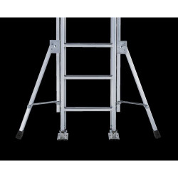 ECHELLE DOUBLE PLANS A CORDE HT TRAVAIL 6.88M 2X13