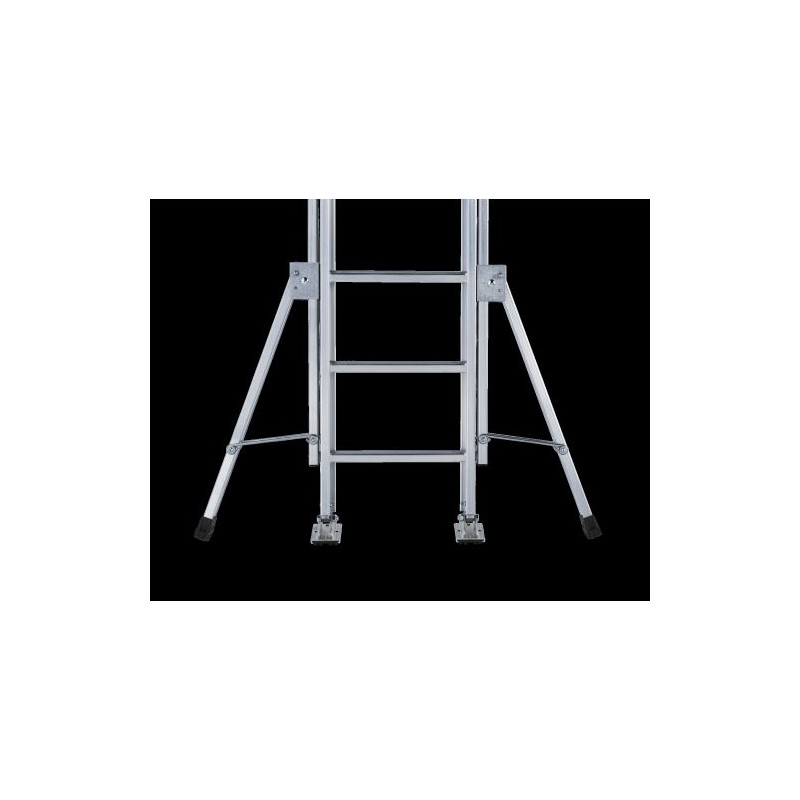 ECHELLE DOUBLE PLANS A CORDE HT TRAVAIL 6.88M 2X13